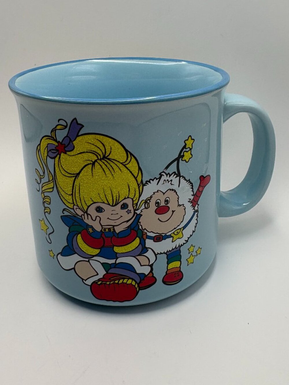 Rainbow Brite Moonglow Twink Mug 20 oz Hallmark Silver Buffalo Ceramic Blue